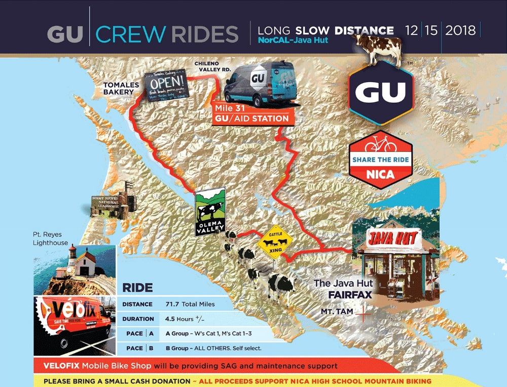 GU RIDE SATURDAY!