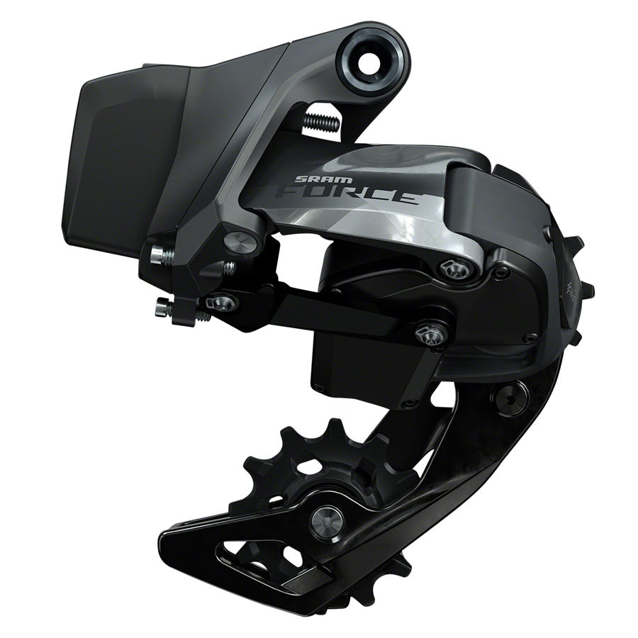 SRAM Force eTap AXS Rear Derailleur - 12-Speed, Short Cage, 33t Max, Gloss Black, D1 - Beyond Aero